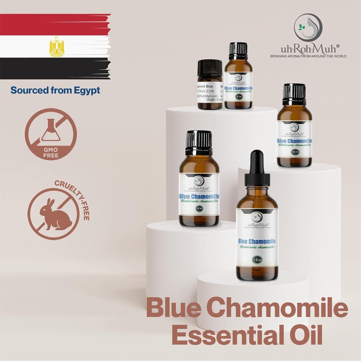 Aceite Esencial de Manzanilla Alemana Orgánico 2 ml - Premium