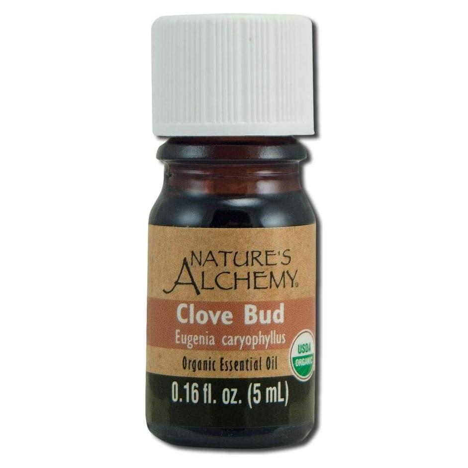 Aceite Esencial Orgánico de Clavo Nature's Alchemy 5 ml