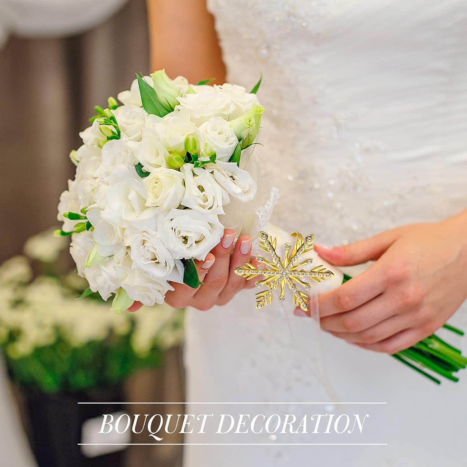 6 Anillos de Servilleta Copo de Nieve Patelai - Oro