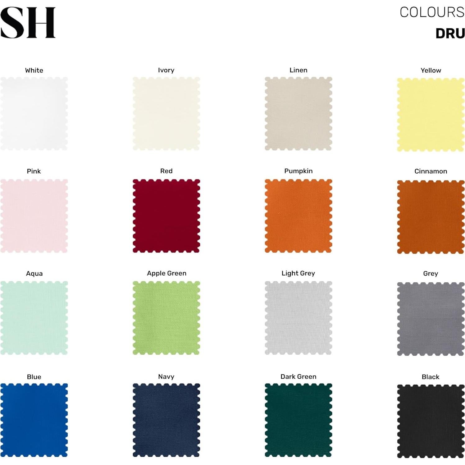 Servilletas de Cóctel Negras Solino Home Set de 12 15x15 cm