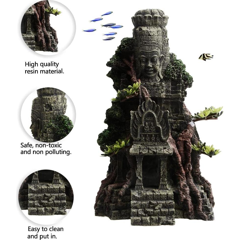 Estatua de Buda Grande Saim para Acuarios 17x13x26 cm