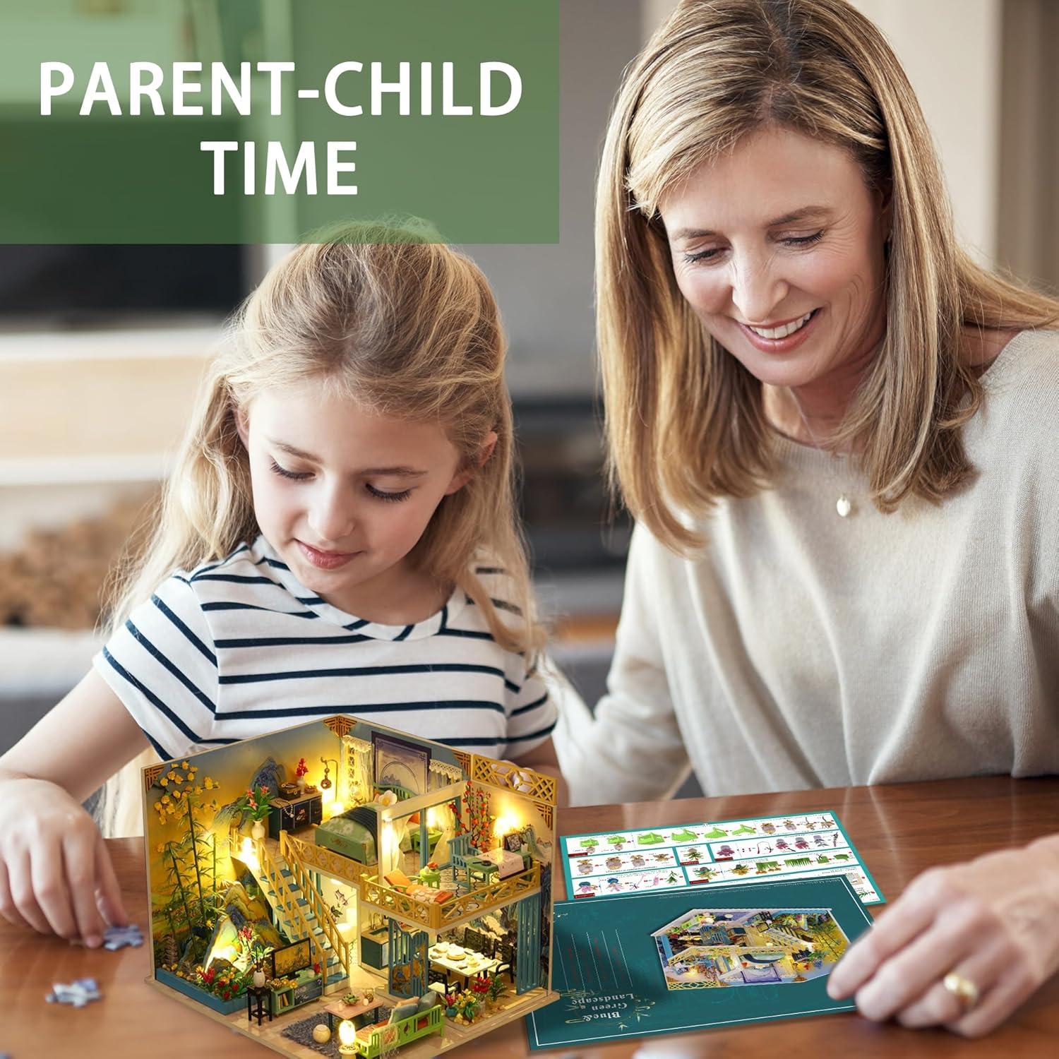 Kit Casa de Madera DIY Flever M038 Miniatura con Muebles