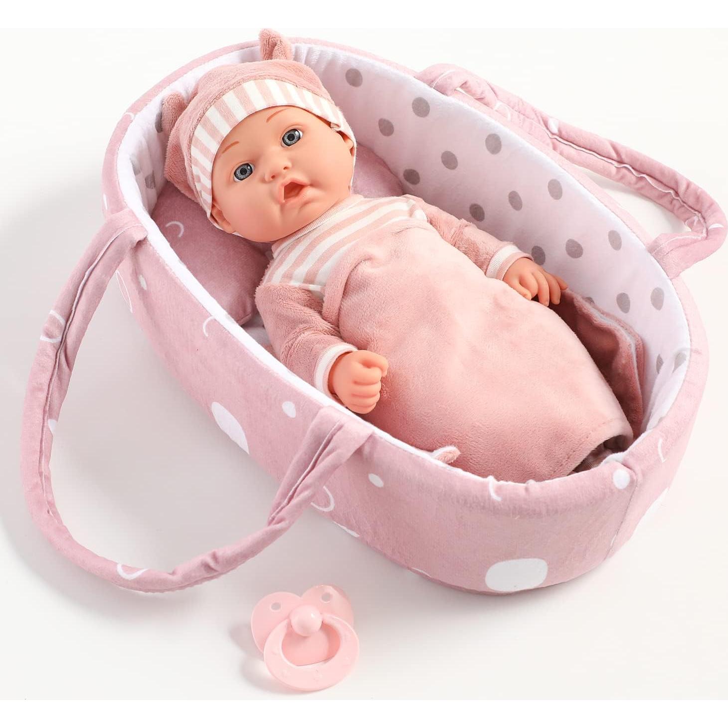 Juego de Muñeca 30 cm Enjoyin con Cuna y Accesorios