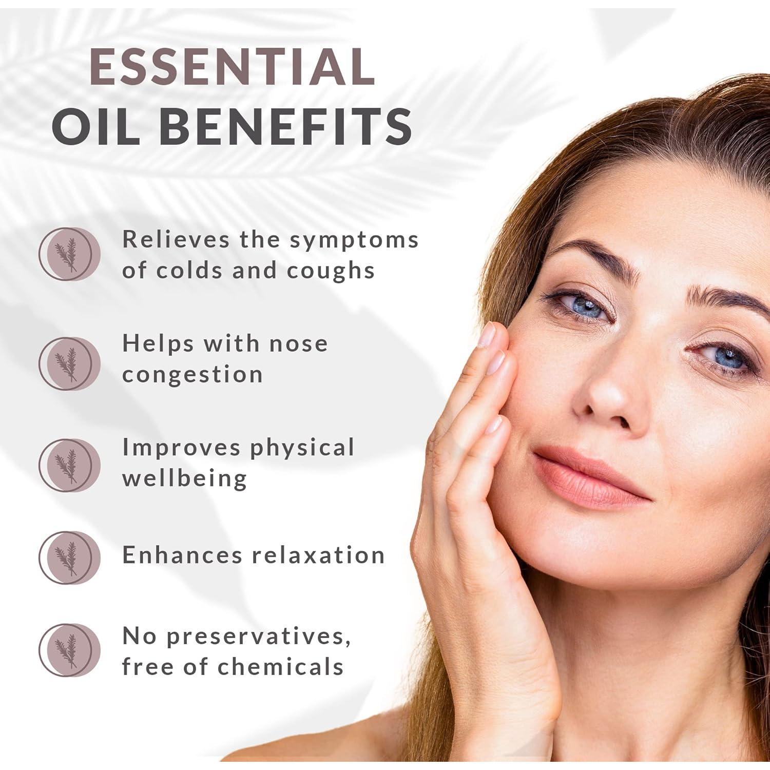 Aceite Esencial LaCura 15ml - Eucalipto y Menta para Respiración Clara