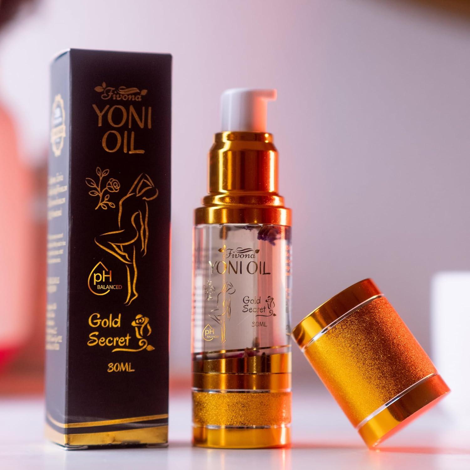 Aceite Yoni Fivona Gold Secret 81g - Hidratante Natural Femenino