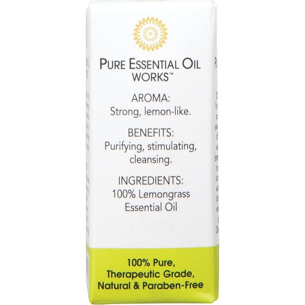 Aceite Esencial de Hierba Limón Pure Essential Oil 9.4 ml