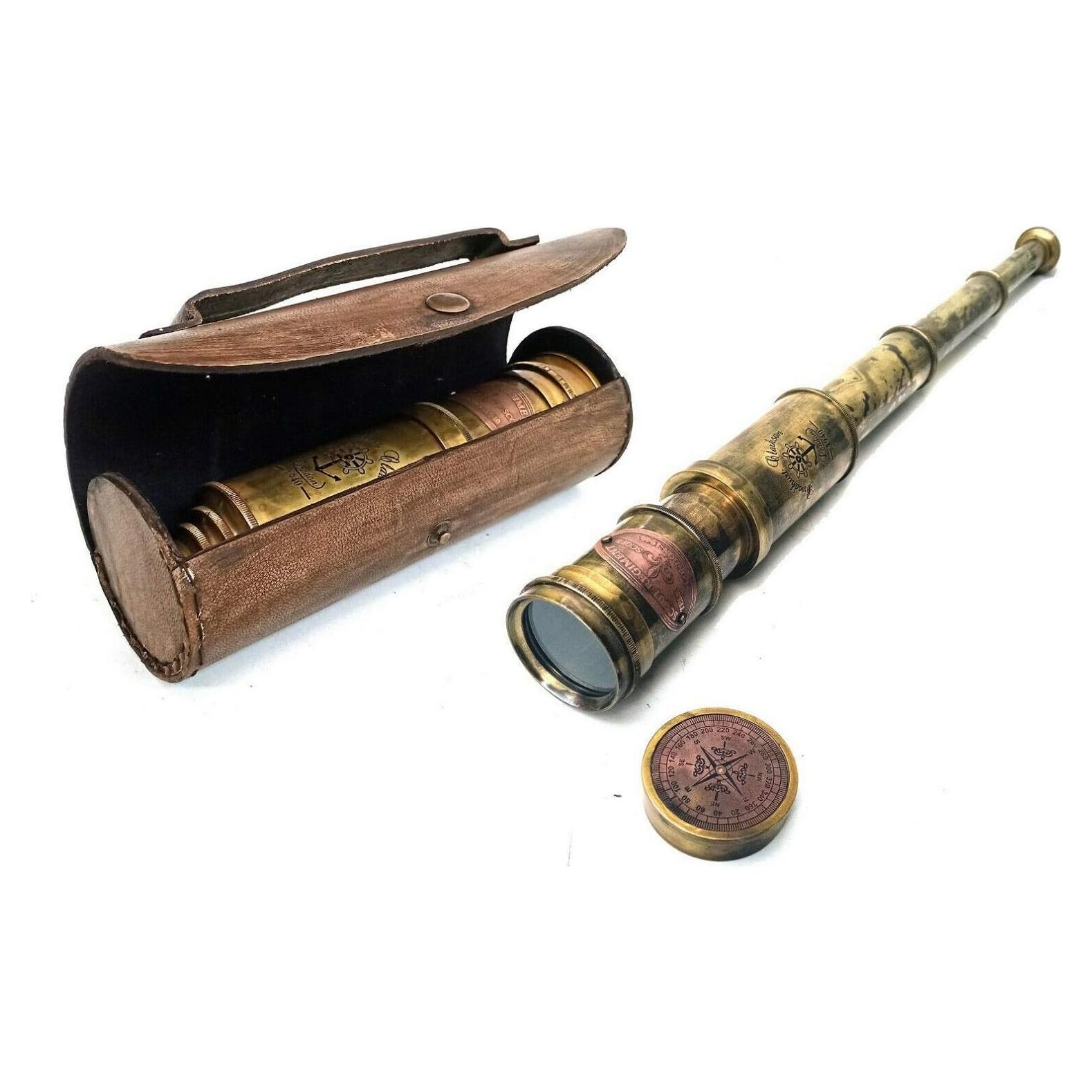 Telescopio de Bronce ALADEAN Scout 50,8 cm Alta Magnificación