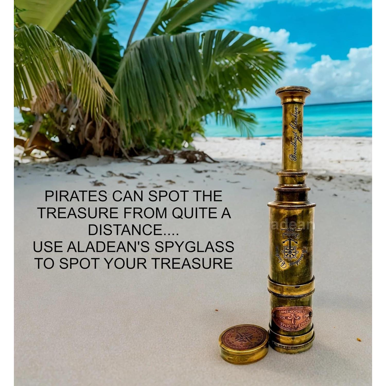 Telescopio de Bronce ALADEAN Scout 50,8 cm Alta Magnificación