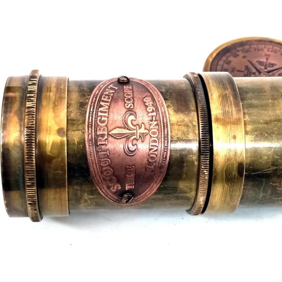 Telescopio de Bronce ALADEAN Scout 50,8 cm Alta Magnificación