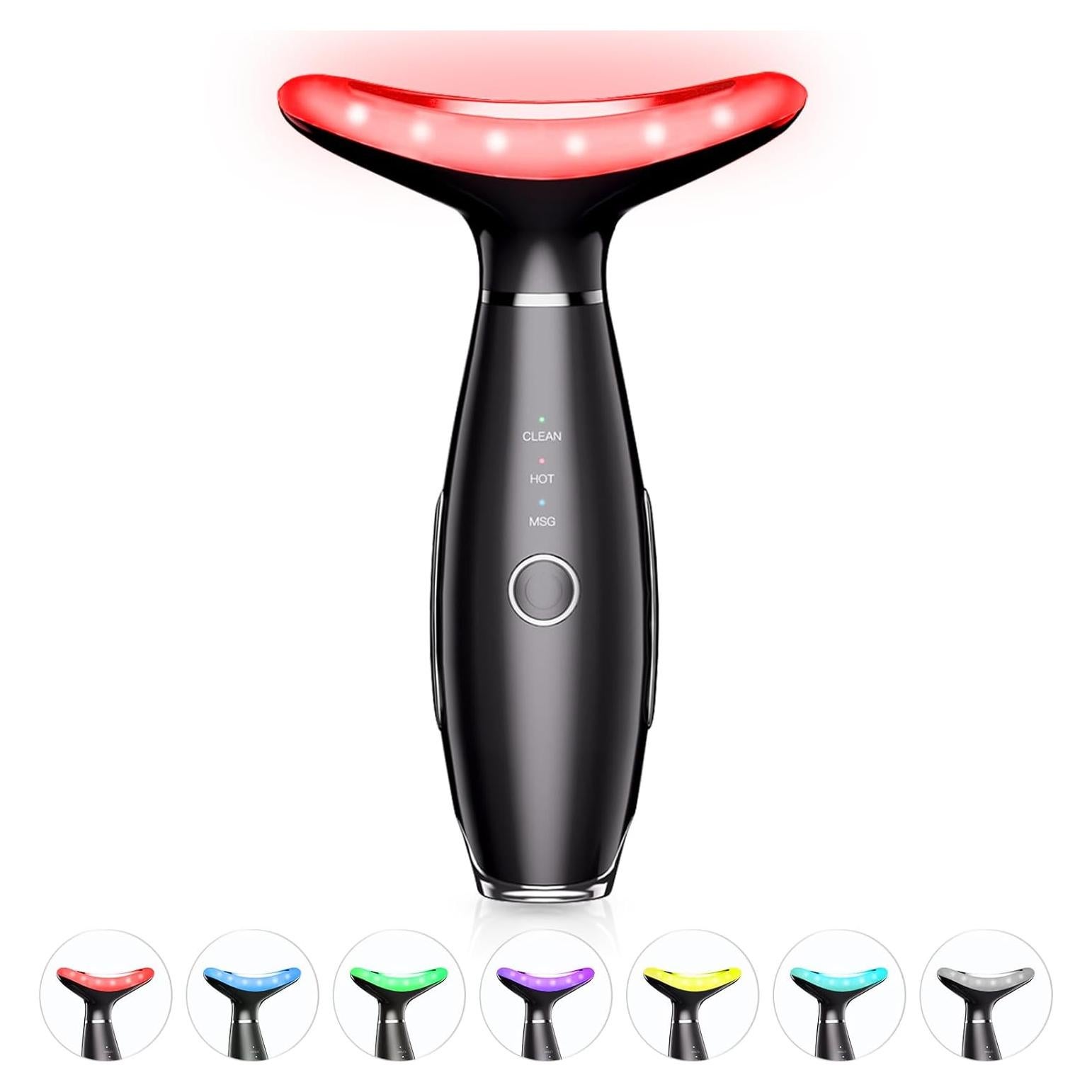 Masajeador Facial y de Cuello Aozemei AM-8003 Negro