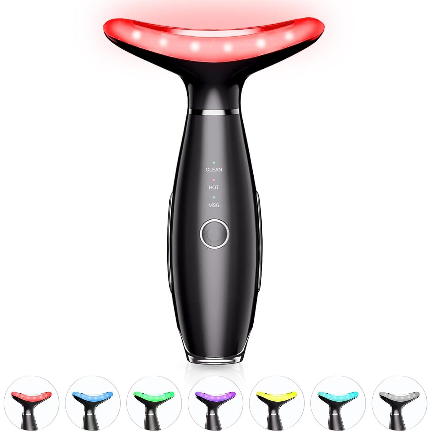 Masajeador Facial y de Cuello Aozemei AM-8003 Negro