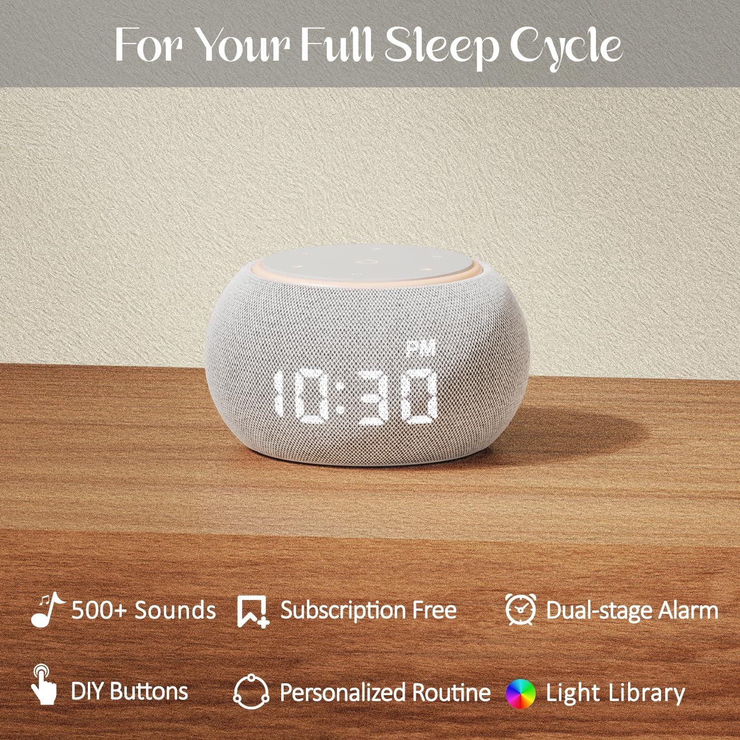 Máquina de Sonido Blanco Luna Pro - 500+ Sonidos Calmantes