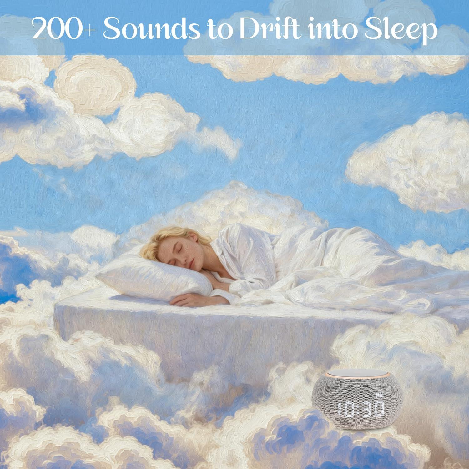 Máquina de Sonido Blanco Luna Pro - 500+ Sonidos Calmantes