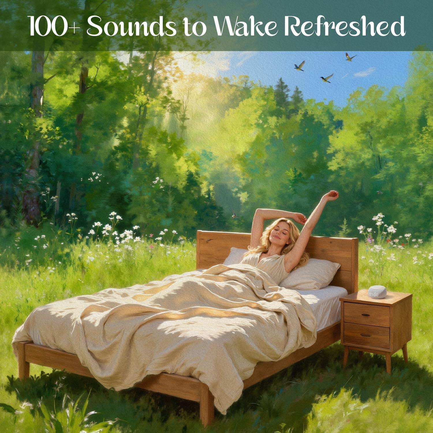 Máquina de Sonido Blanco Luna Pro - 500+ Sonidos Calmantes