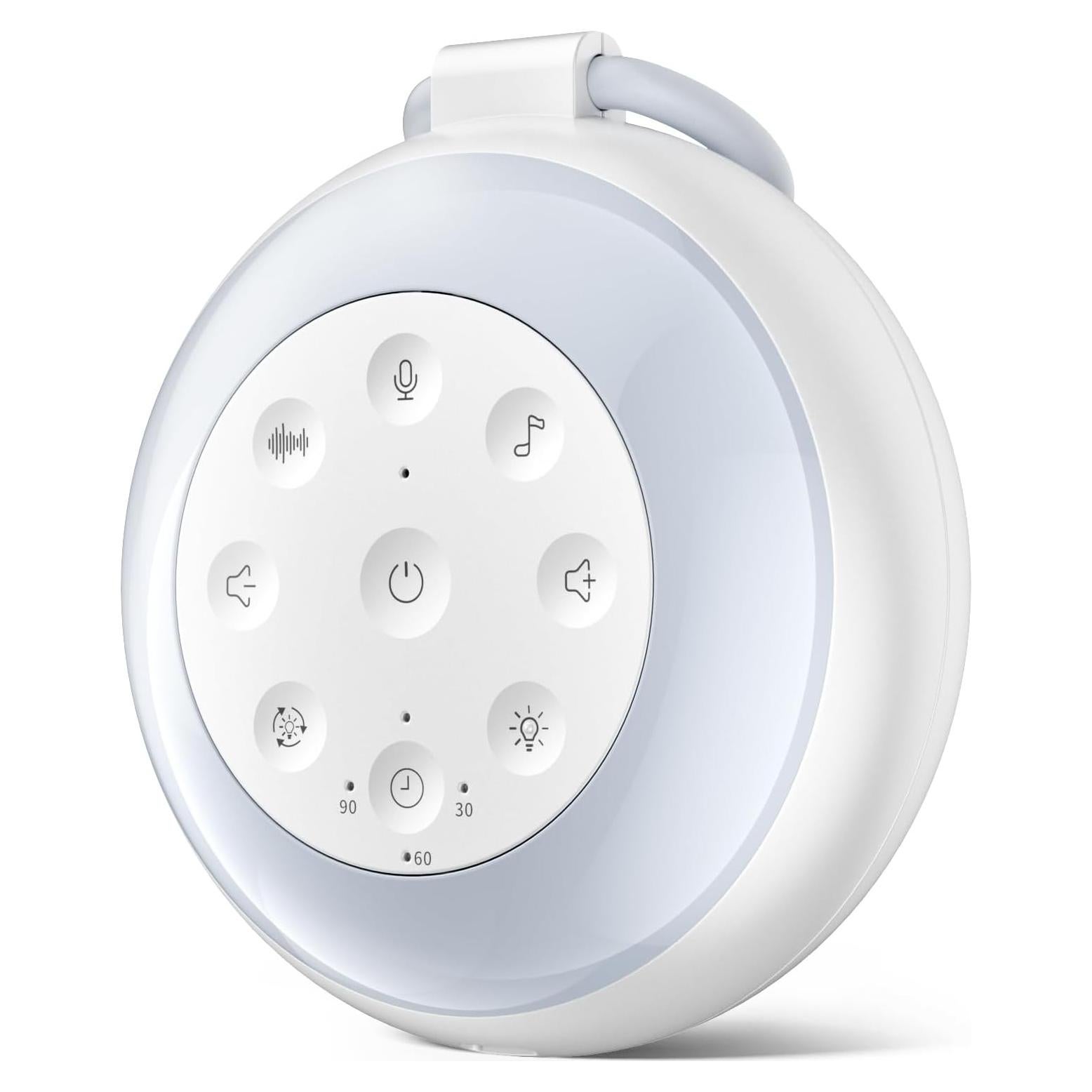 Máquina de Sonido Blanco Sizi SA-18 con 24 Sonidos y Luz Nocturna