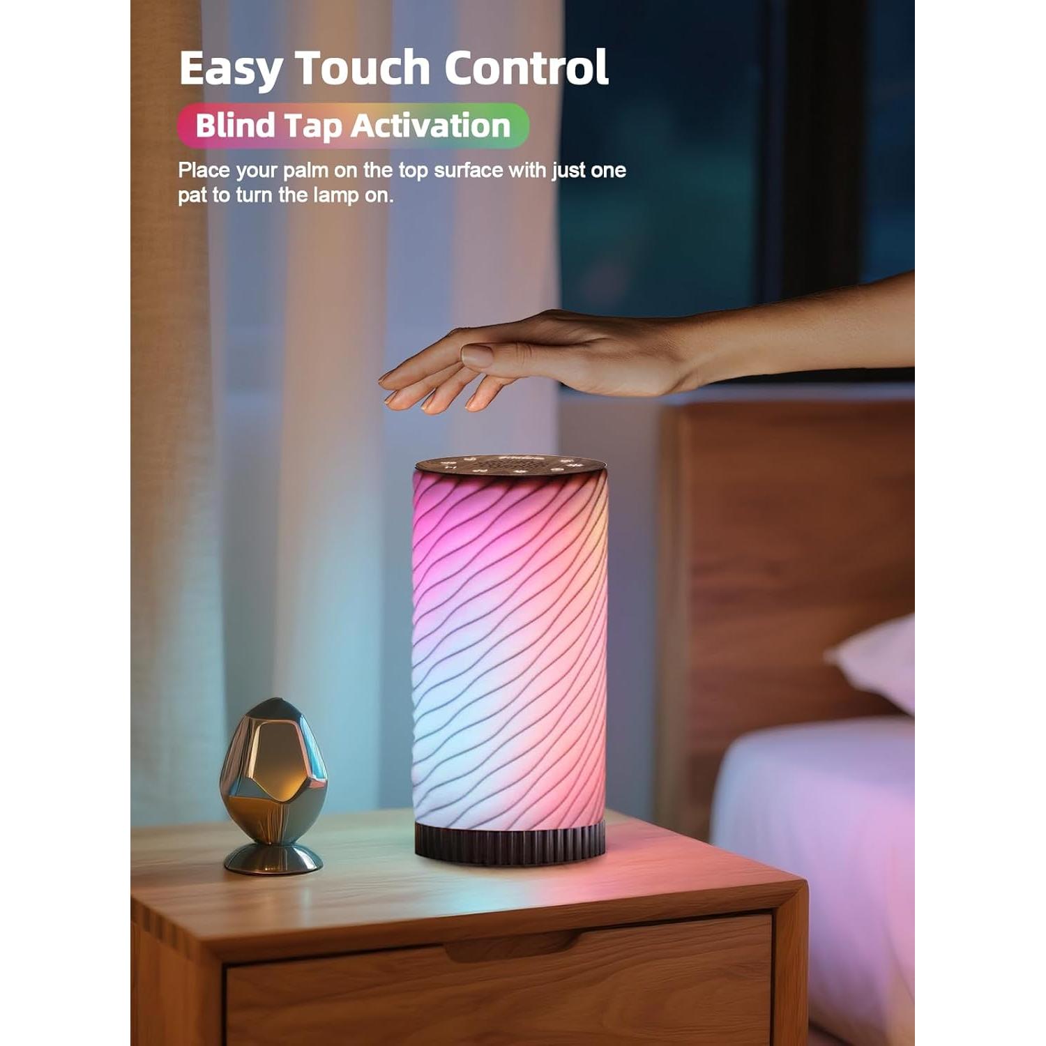 Máquina de Sonido y Luz Nocturna Printerst - 24 Sonidos Calmantes