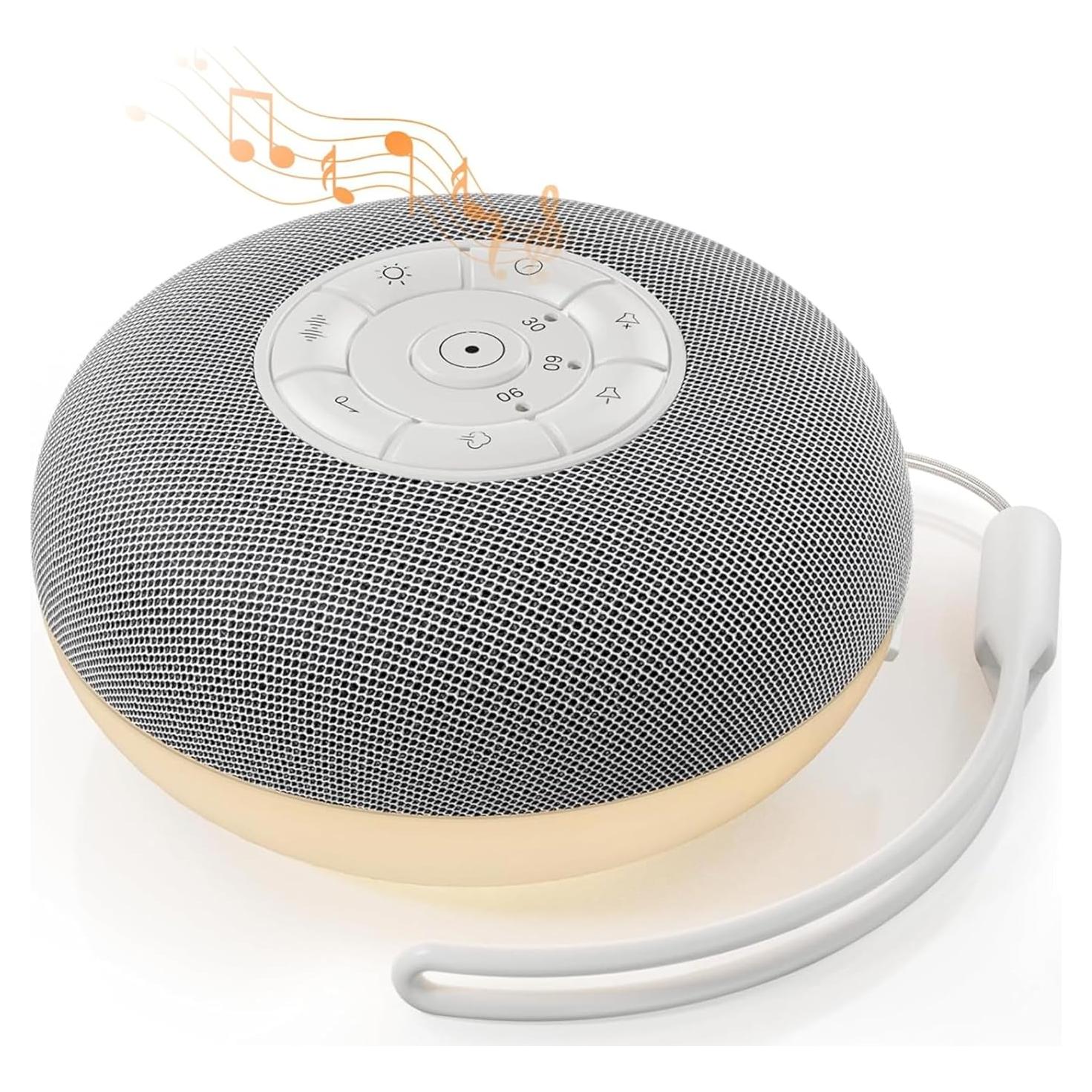 Máquina de Sonido Portátil YEVIK con Luz Nocturna 39 Sonidos