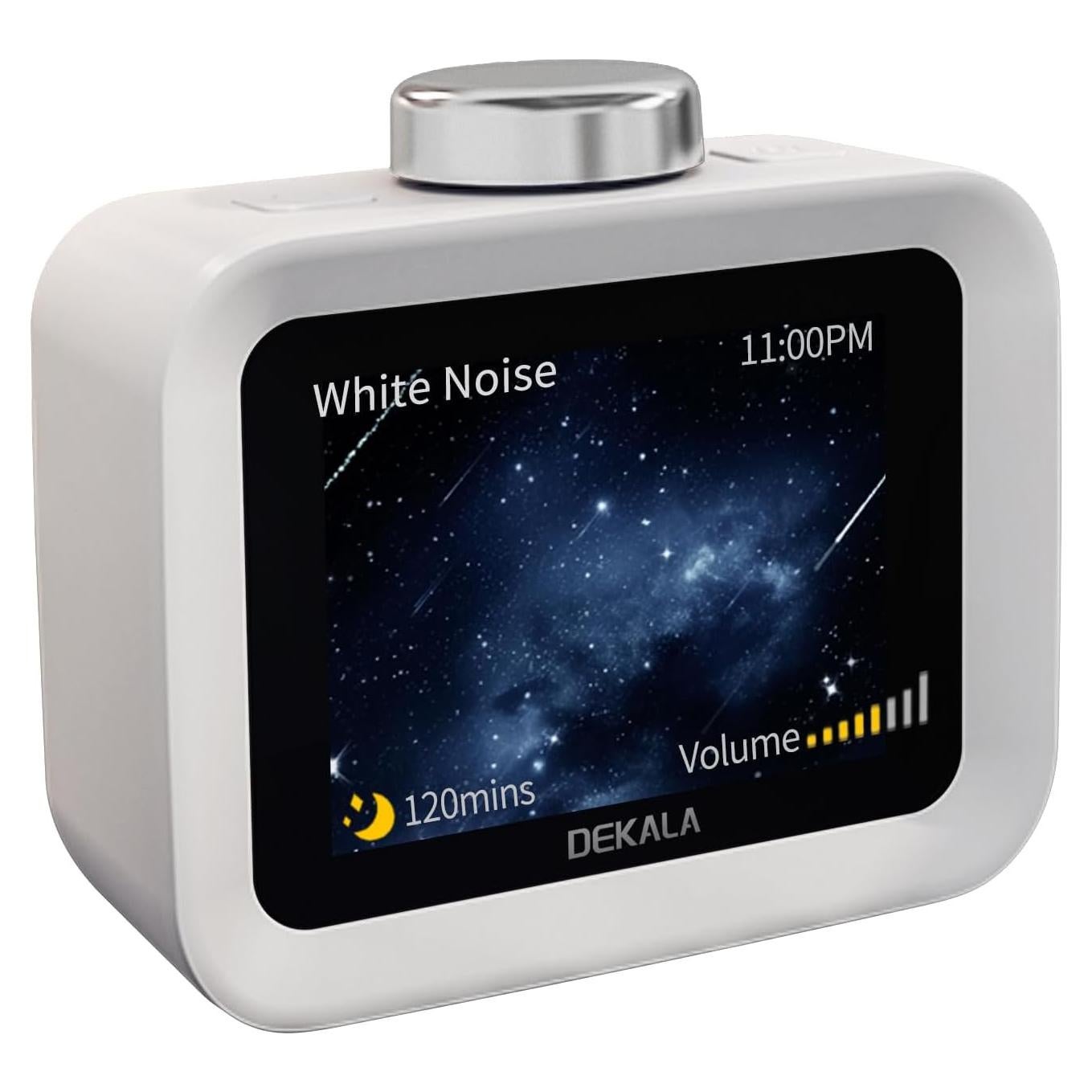 Dekala AuraDot Máquina de Sonido Blanco con Monitor de Temperatura