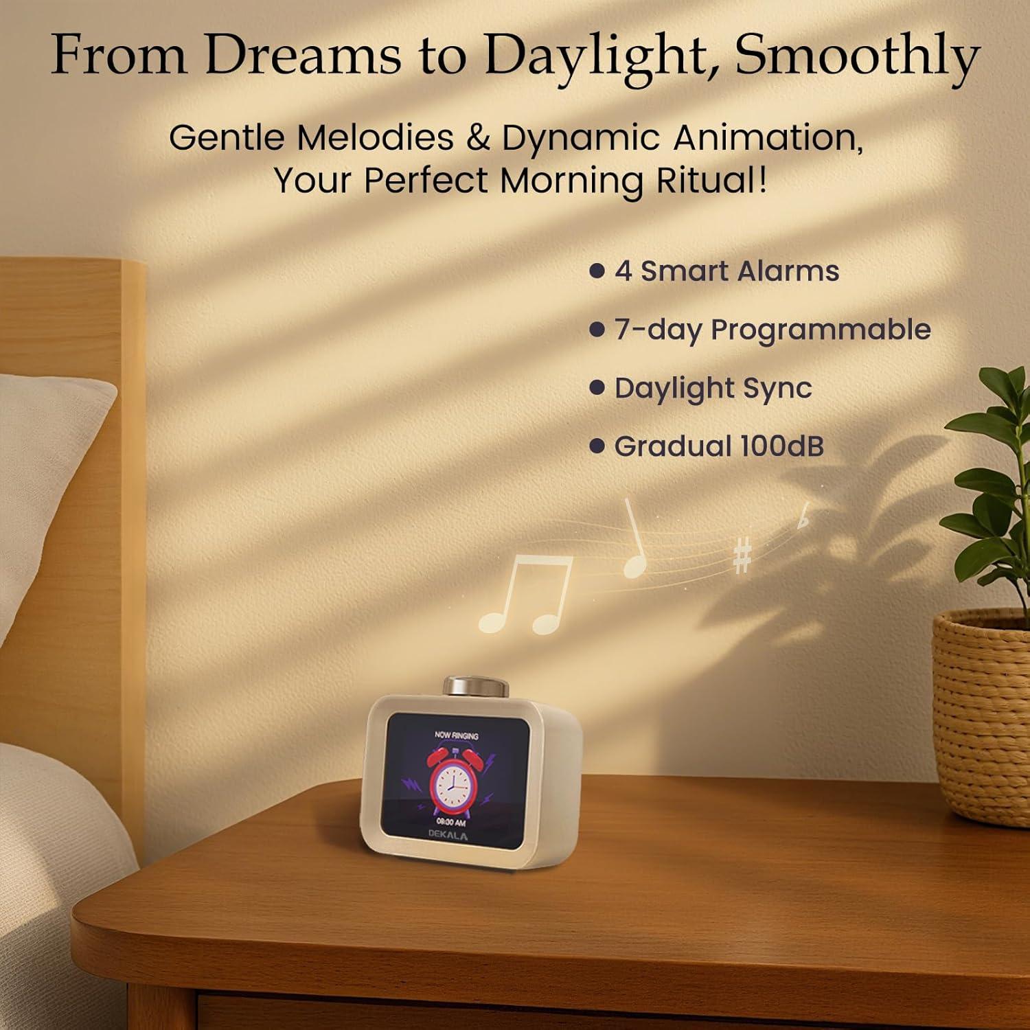 Dekala AuraDot Máquina de Sonido Blanco con Monitor de Temperatura