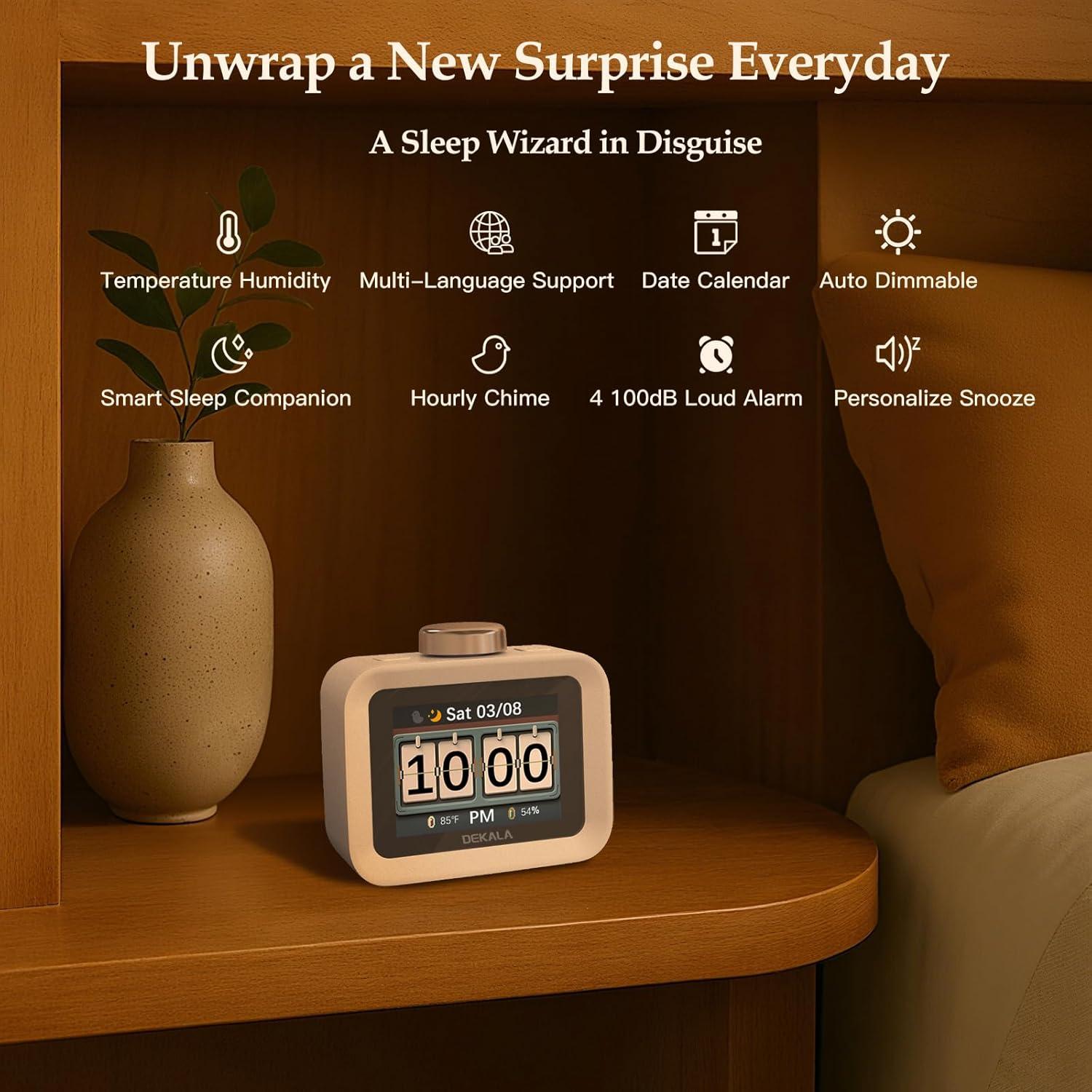 Dekala AuraDot Máquina de Sonido Blanco con Monitor de Temperatura