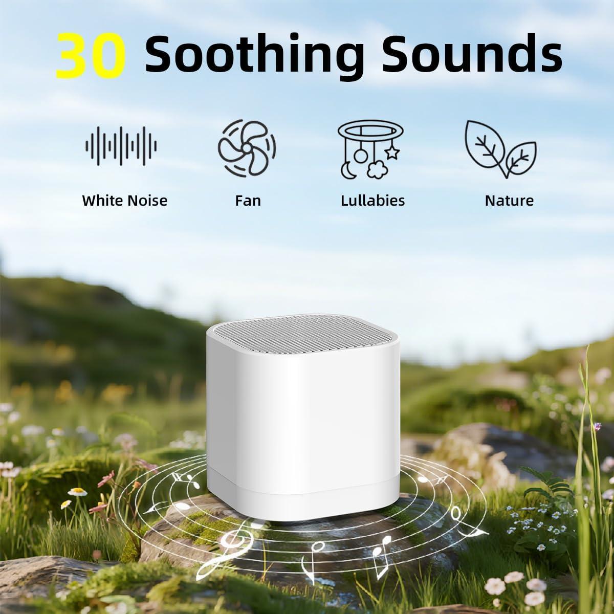 Máquina de Sonido Portátil SleeZOO Mini Ruido Blanco 30 Sonidos