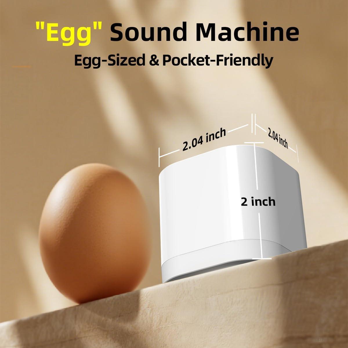 Máquina de Sonido Portátil SleeZOO Mini Ruido Blanco 30 Sonidos