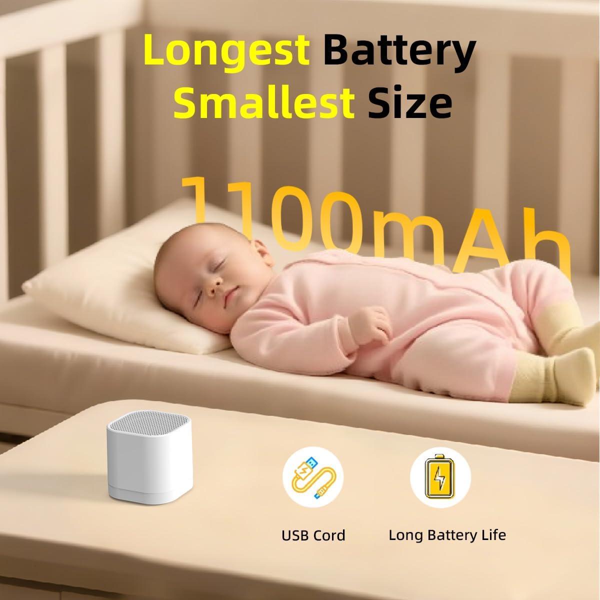 Máquina de Sonido Portátil SleeZOO Mini Ruido Blanco 30 Sonidos