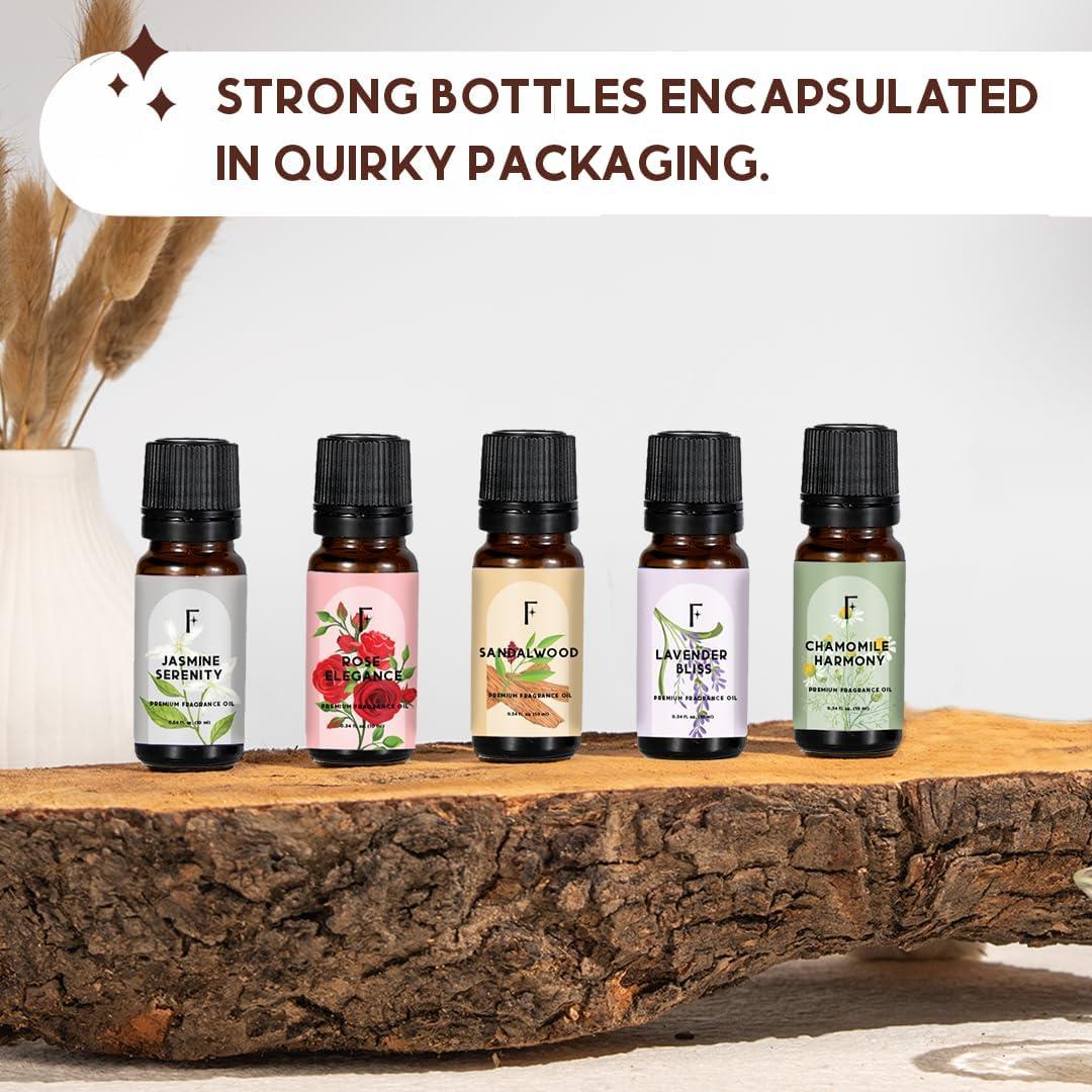 Set de Aceites Esenciales Flora Bliss Folkulture 5x10ml Aromaterapia