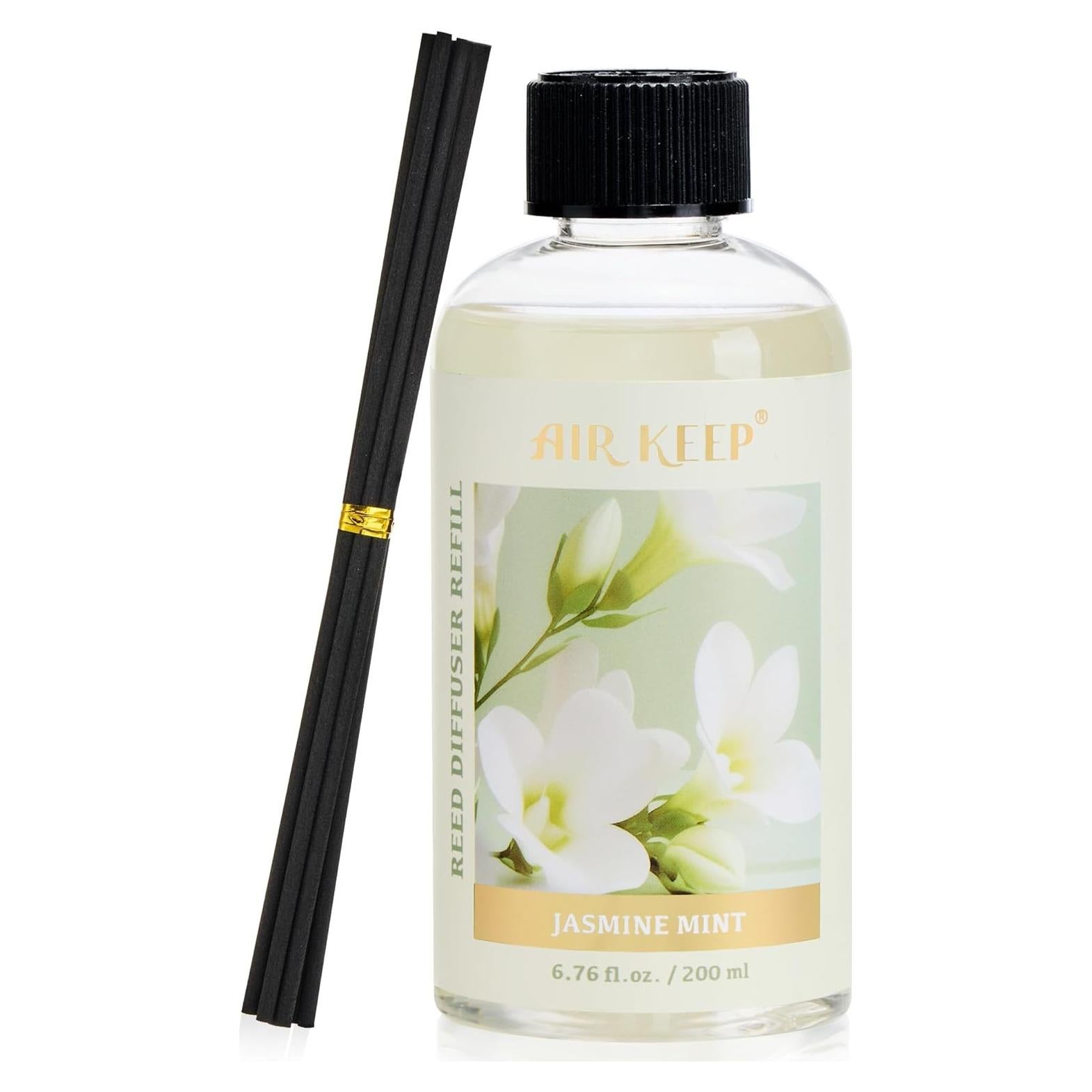 Recarga Aceite Difusor Airkeep 200ml Jazmín y Menta