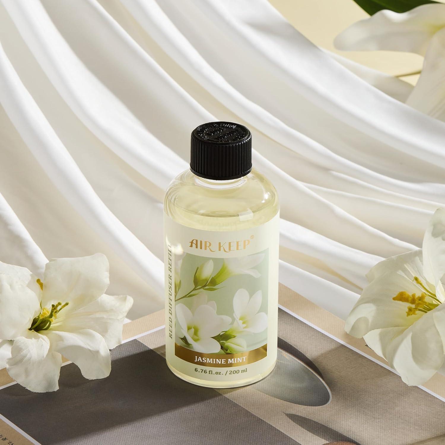 Recarga Aceite Difusor Airkeep 200ml Jazmín y Menta