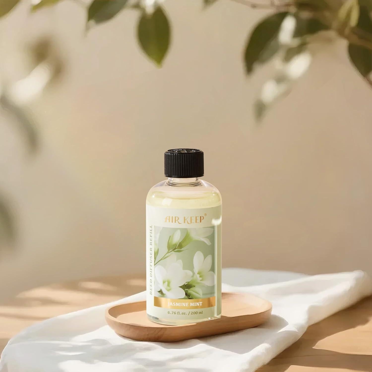 Recarga Aceite Difusor Airkeep 200ml Jazmín y Menta