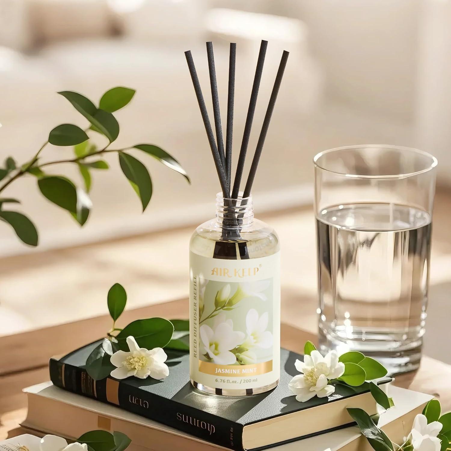 Recarga Aceite Difusor Airkeep 200ml Jazmín y Menta