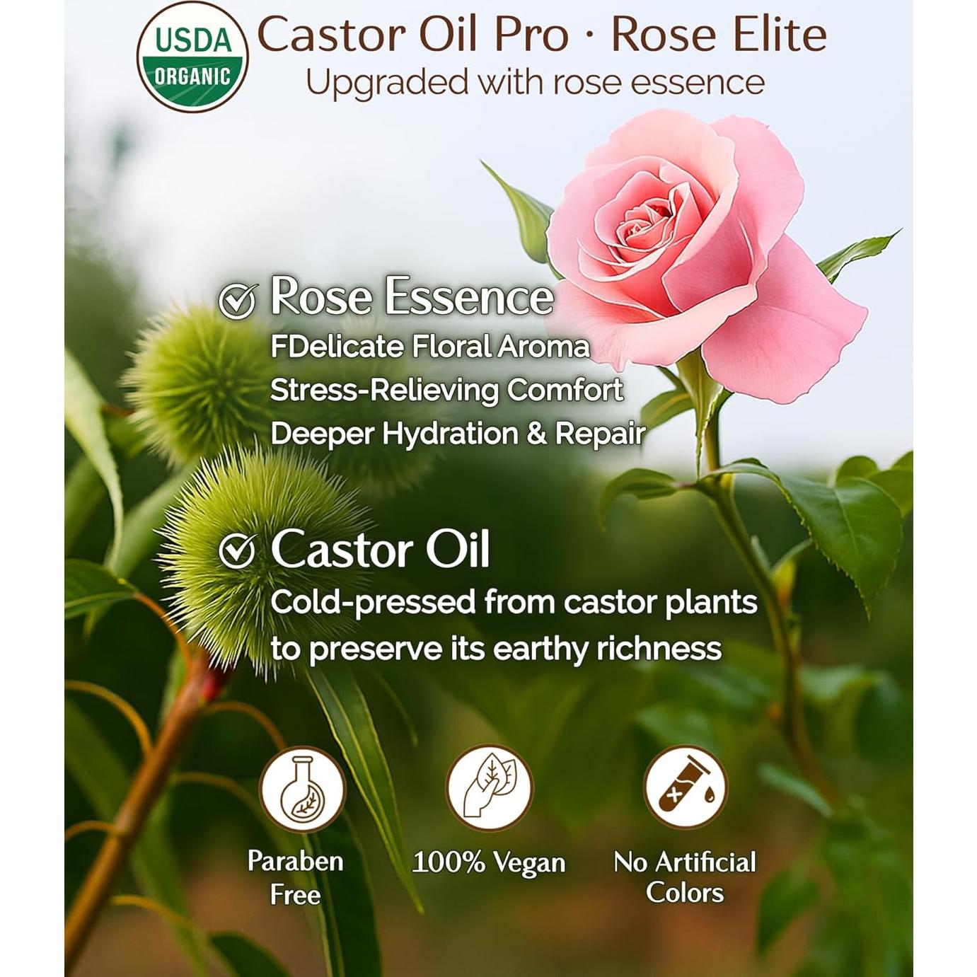 Aceite Esencial de Rosa YANIBEST 100% Natural 132g