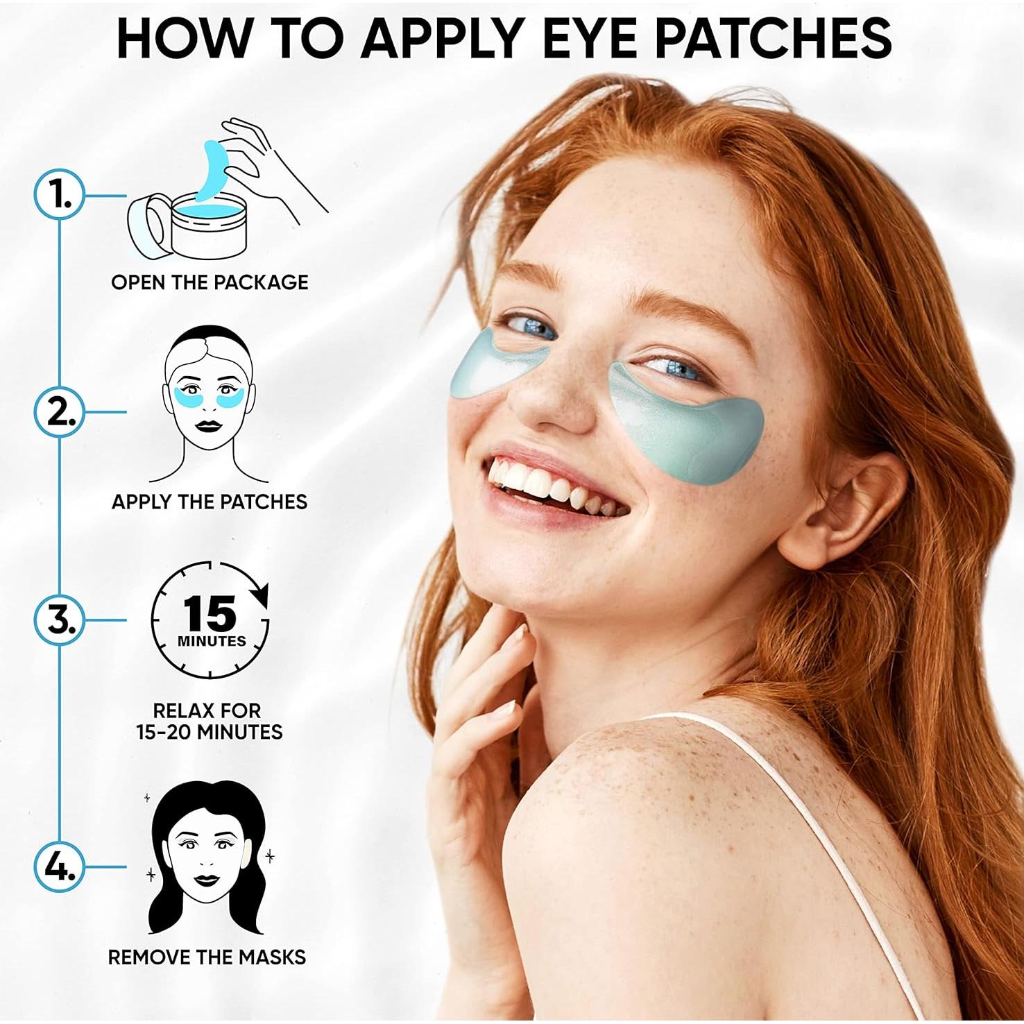 Parche para Ojos Lorelis Lab 30 Pares Hidratantes