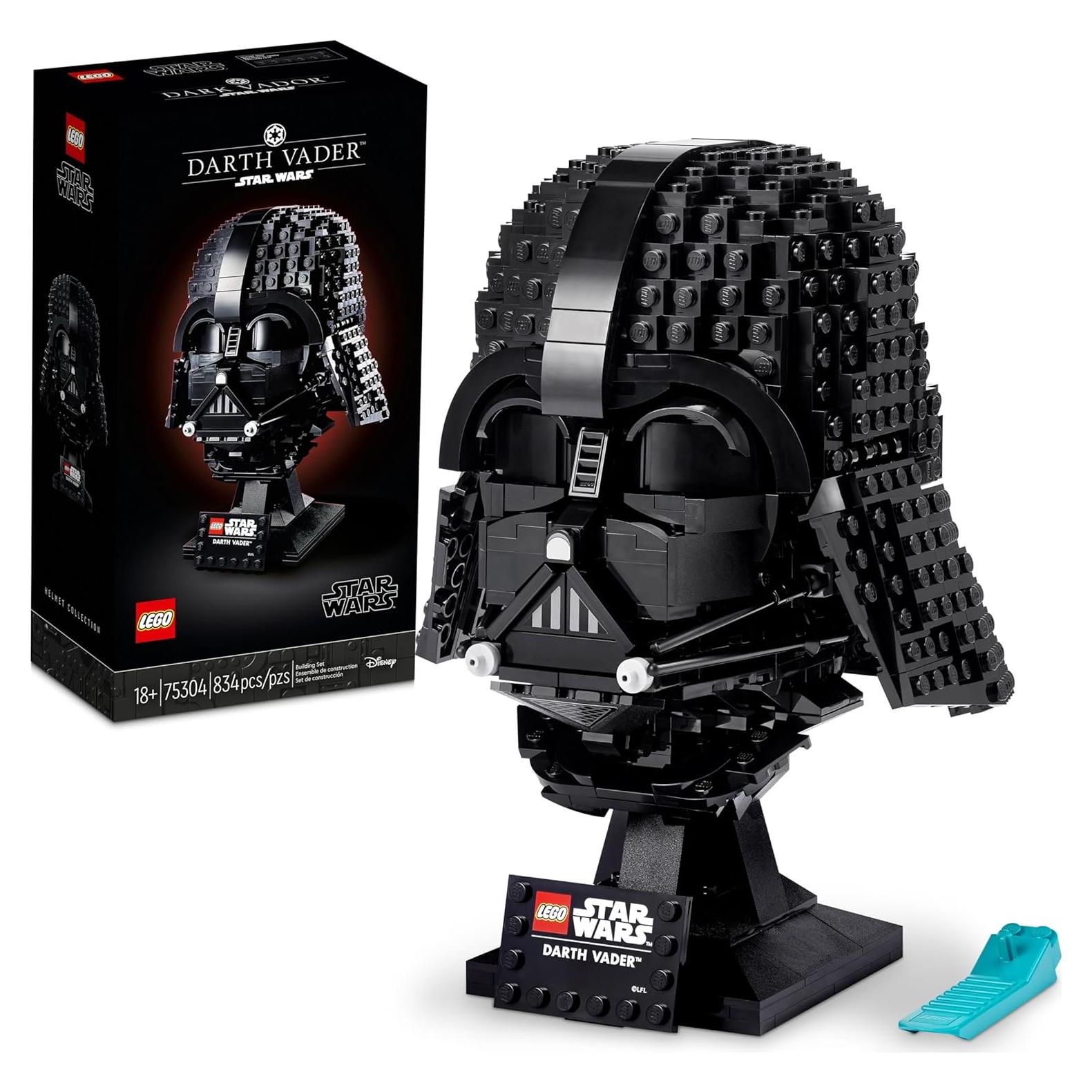 LEGO Star Wars Casco Darth Vader 75304 20 cm para Adultos
