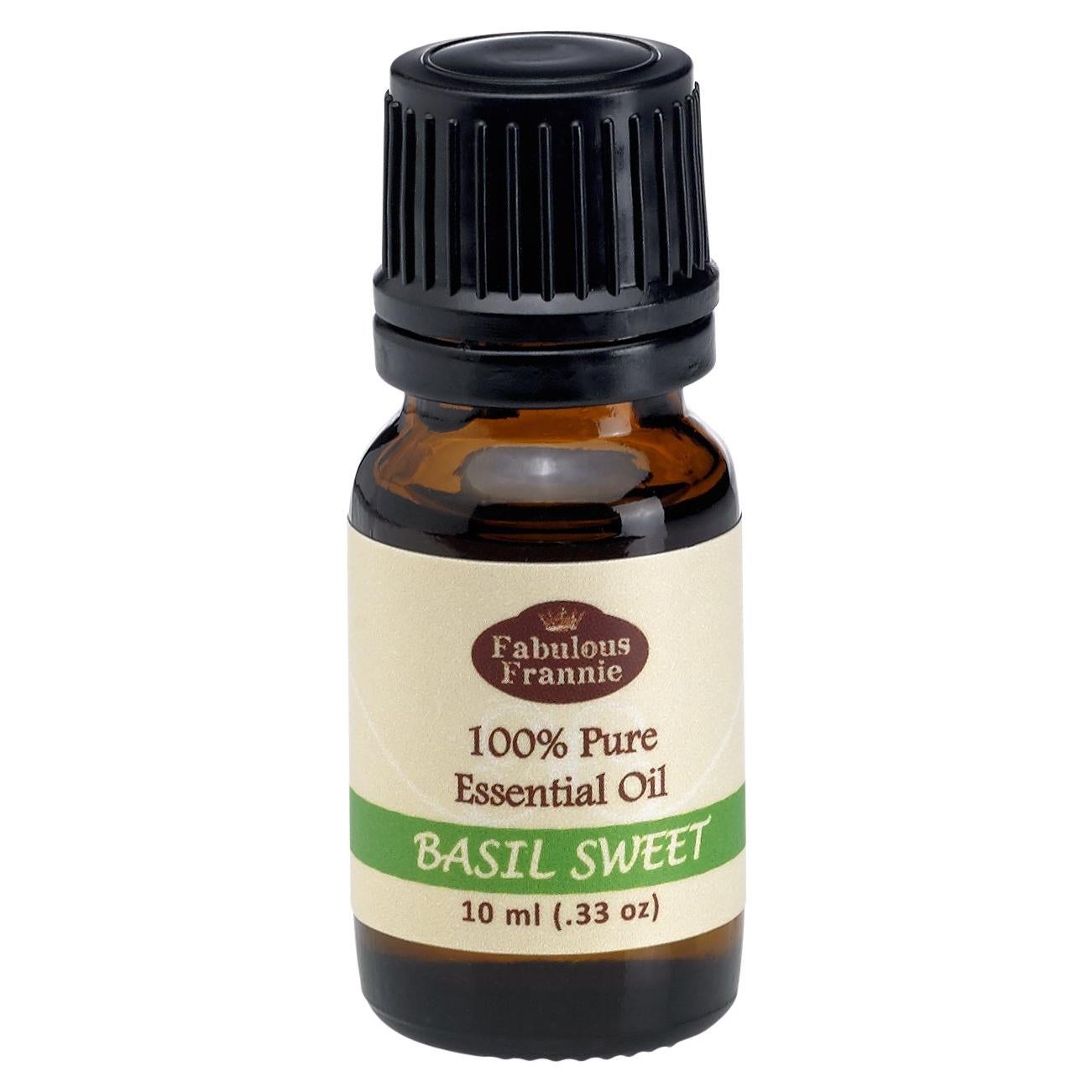 Aceite Esencial Fabuloso Frannie Albahaca 10 ml Grado Terapéutico