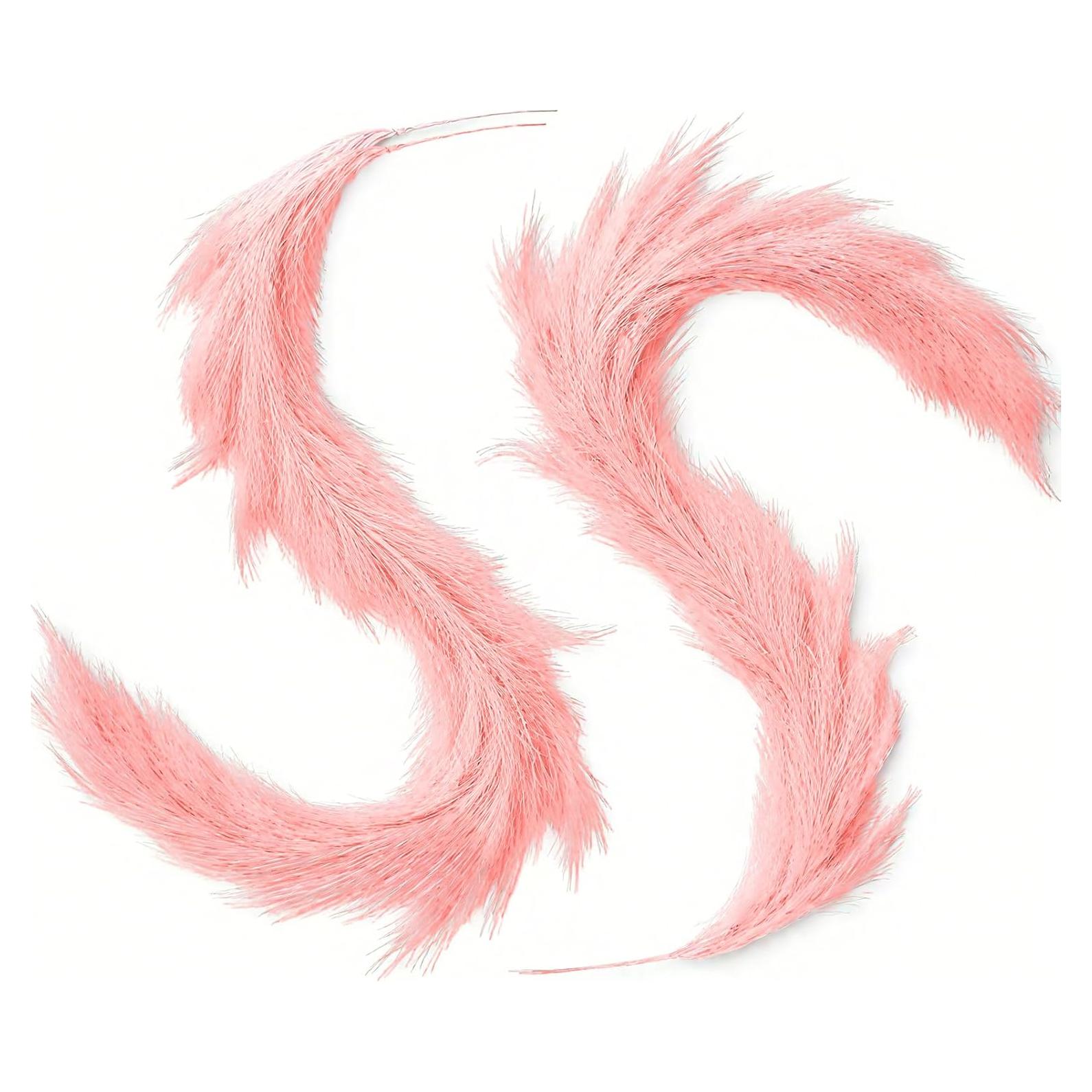 Guirnalda de Hierba Pampas Artificial Giegxin 2 Pcs 180 cm Rosa