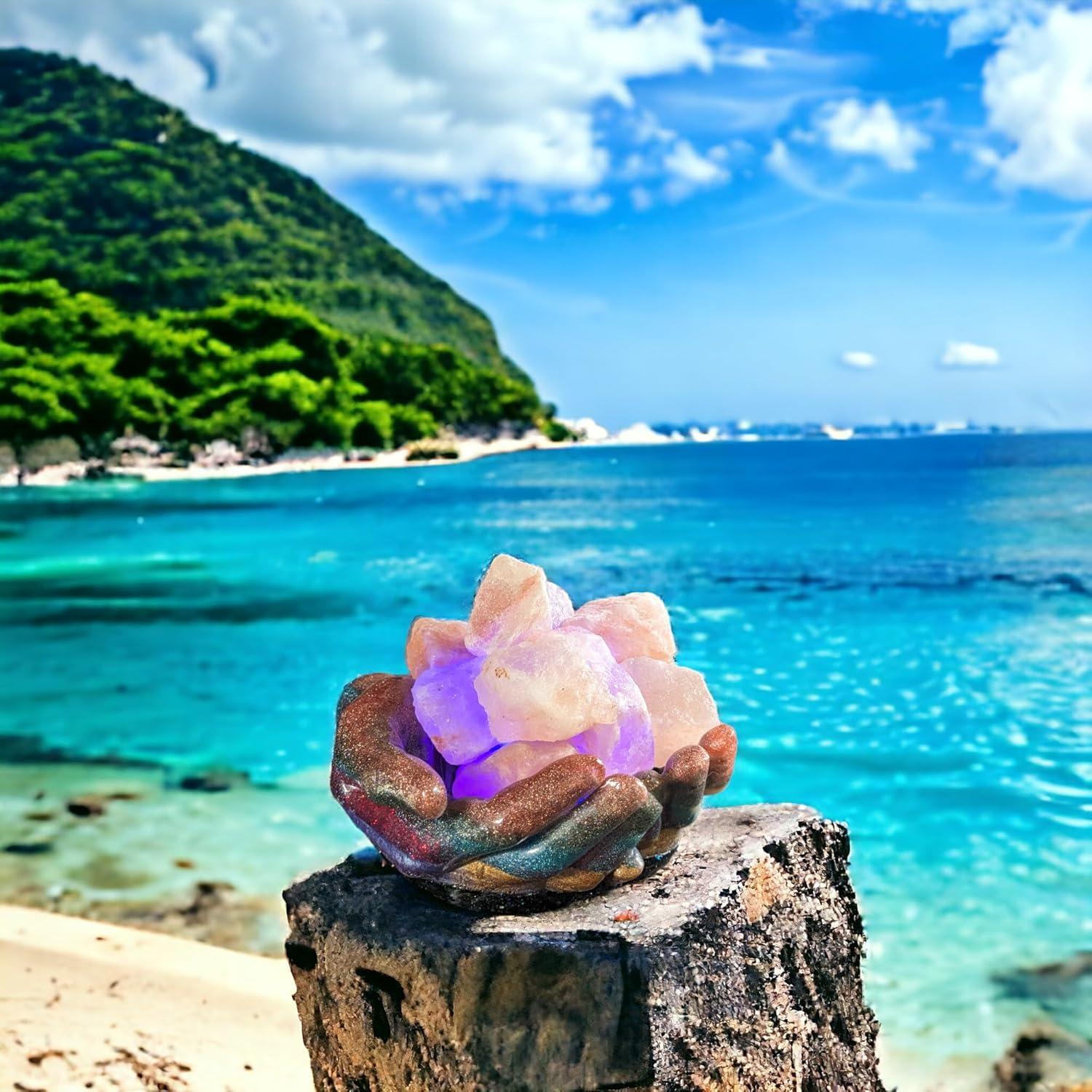 Difusor de aceite esencial Atlantis Designs Art - Cristal rosa