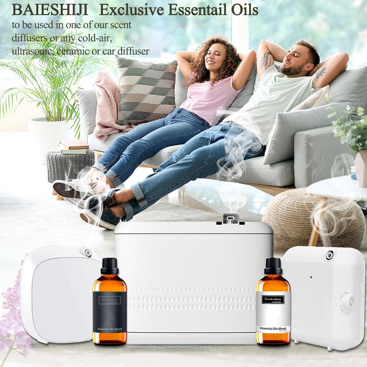 Aceite de Difusor BAIESHIJI 100 ml - Fragancia Navidad Pura