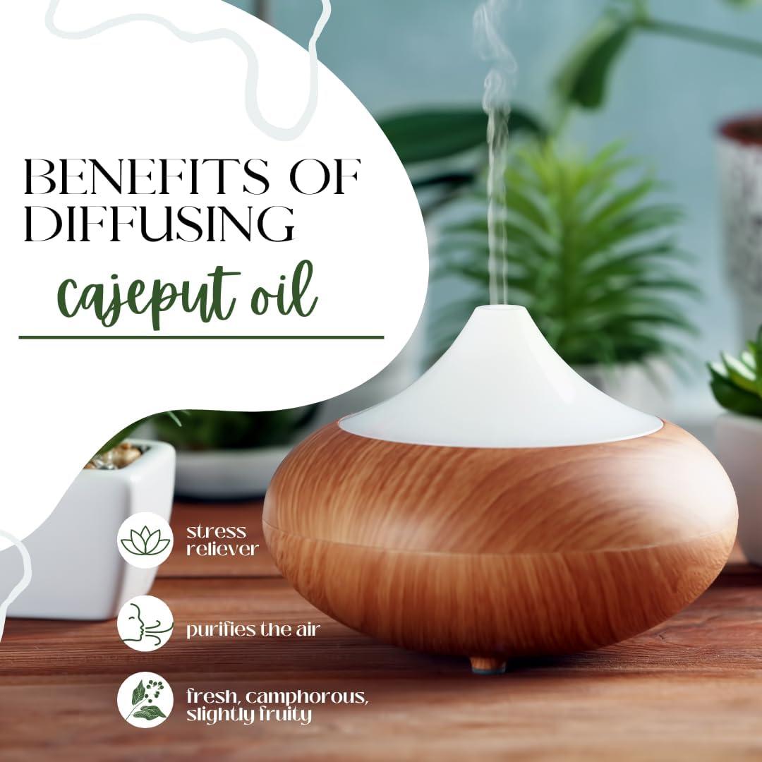 Aceite Esencial Puro GreenHealth Cajeput 30 ml - Aromaterapia