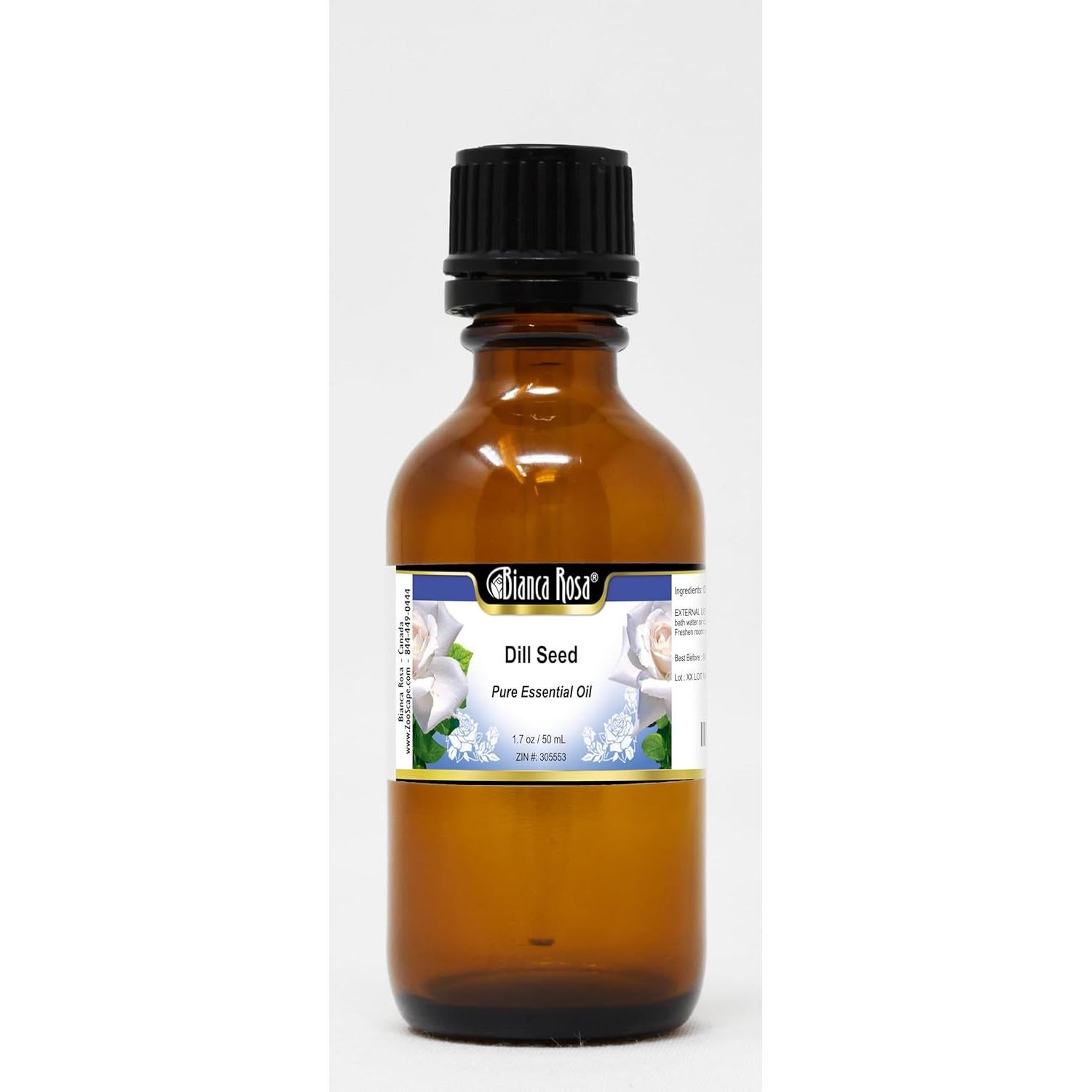 Aceite Esencial Puro de Semilla de Eneldo 48 ml Bianca Rosa
