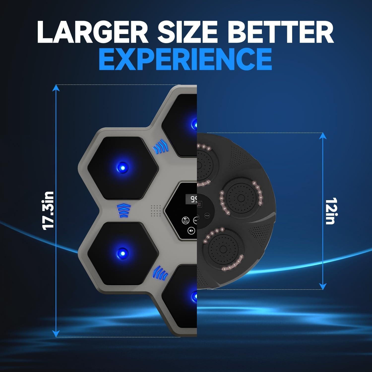 Máquina de Boxeo Musical Tomzio BM01 con Guantes y Bluetooth