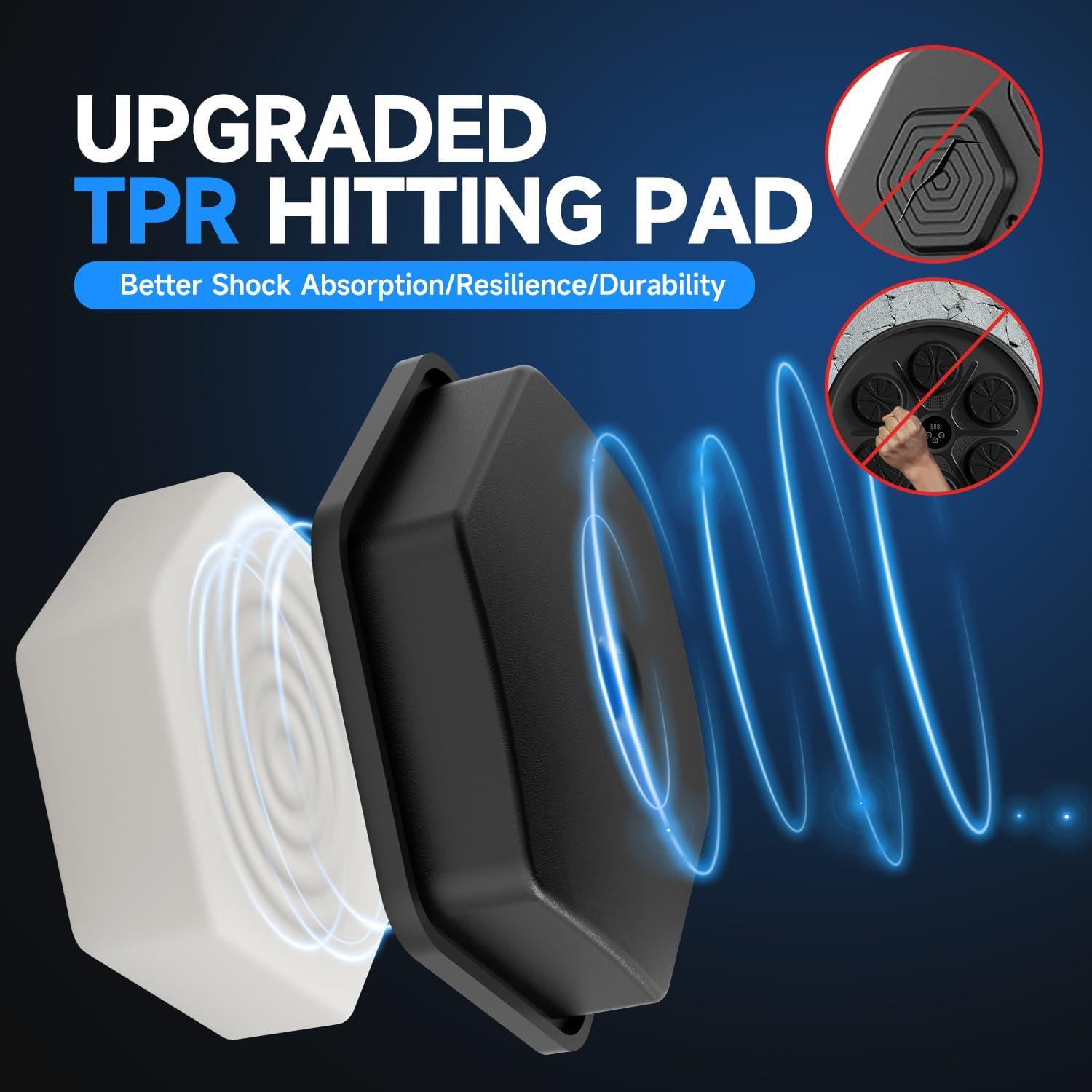 Máquina de Boxeo Musical Tomzio BM01 con Guantes y Bluetooth