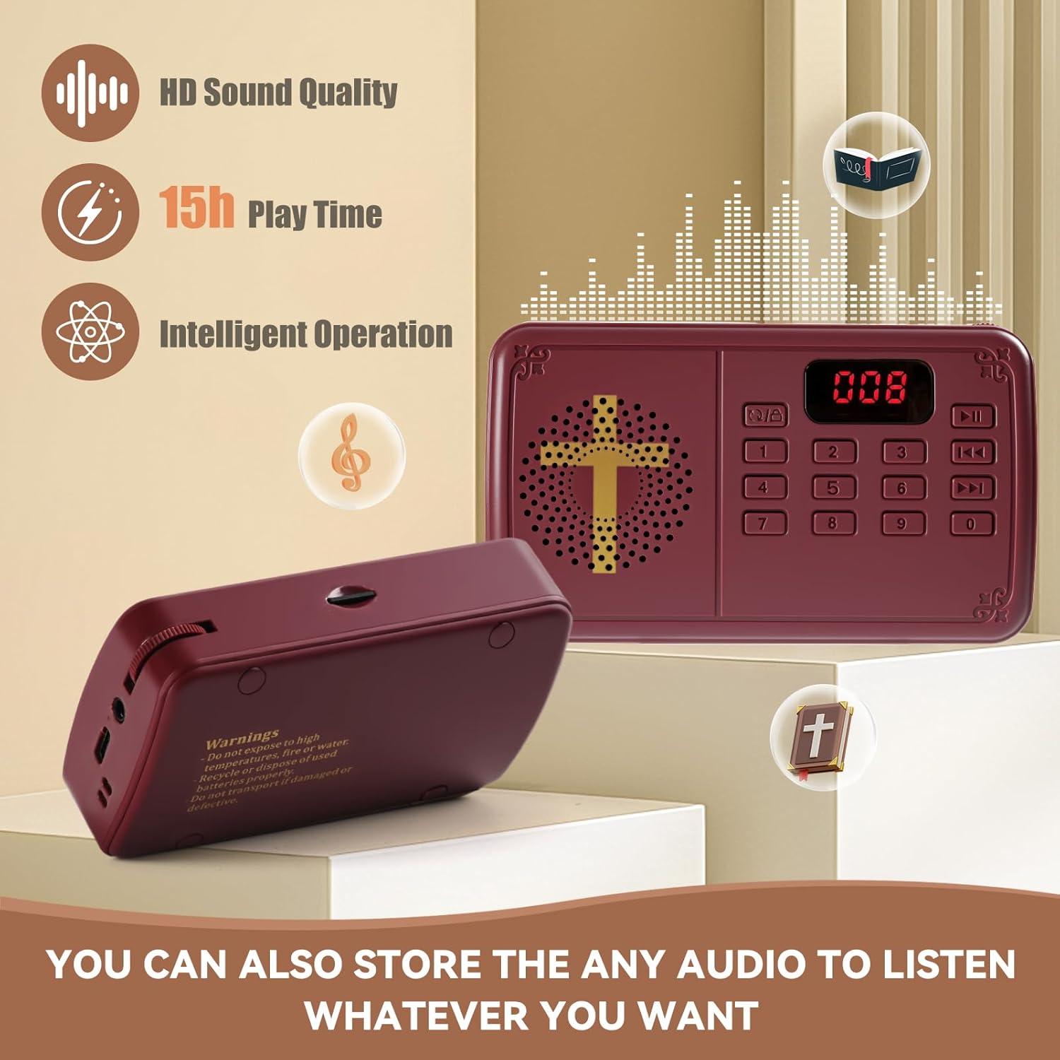 Reproductor de Audio Biblia KJV KsyDynabil - Meditación y Yoga