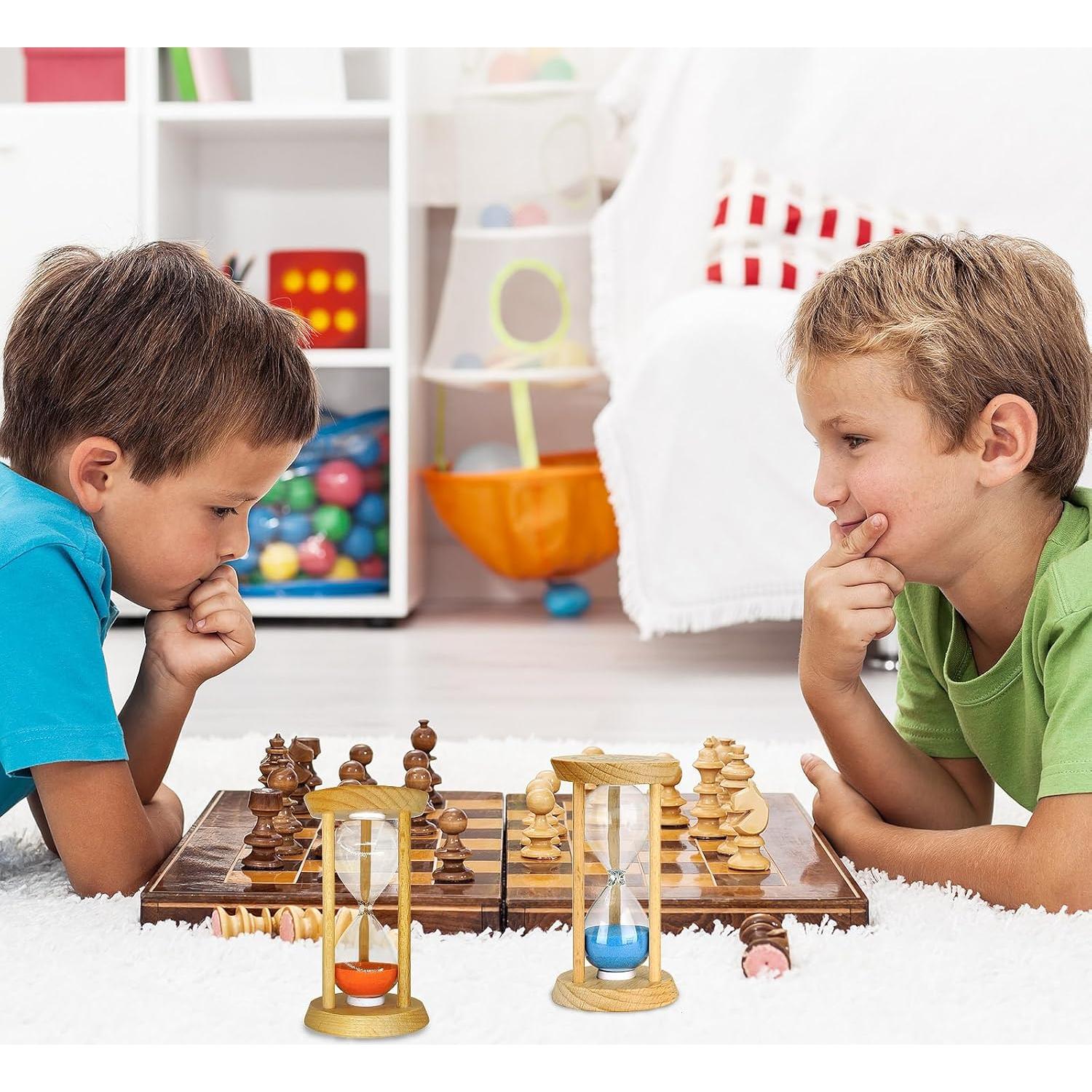 Set de 6 Temporizadores de Arena GSXIAOLULU Multicolor 30s-10min