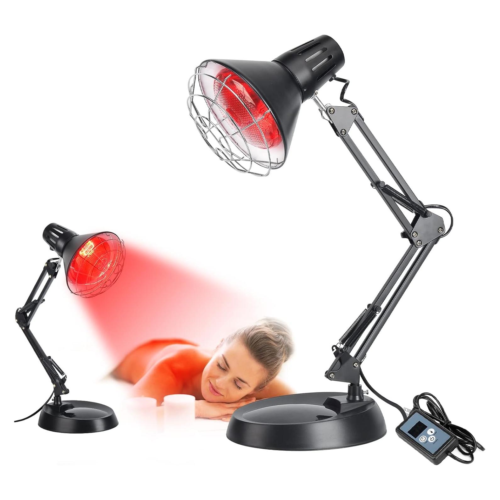 Lámpara de Calor Infrarrojo Okyna 150W Ajustable para Alivio