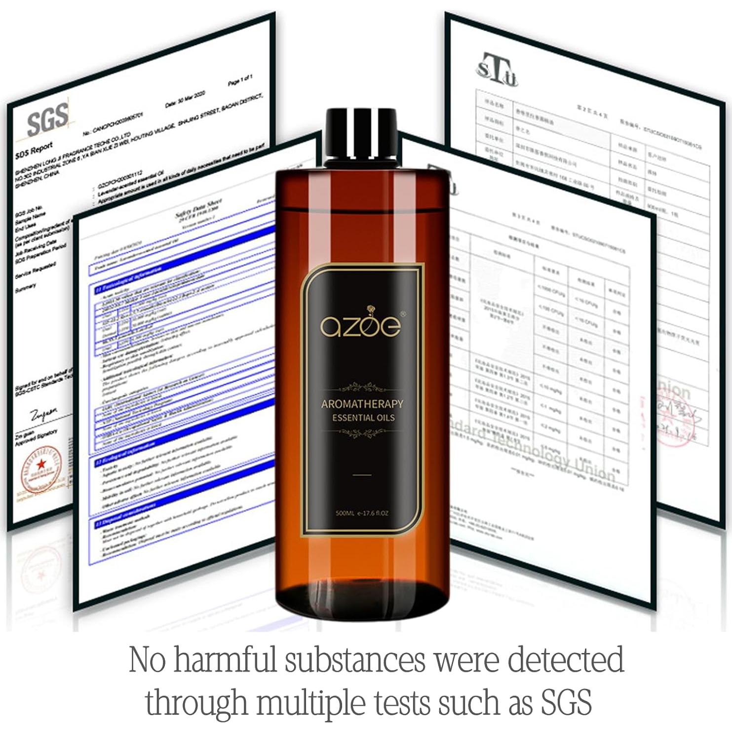 Aceite Esencial Elitzia 520 ml para Difusor Aromaterapia