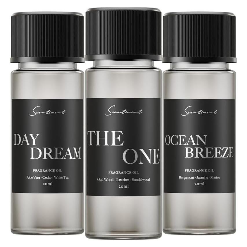 Kit de Aceites Difusores Scentiment - Aromas de Lujo 20ml