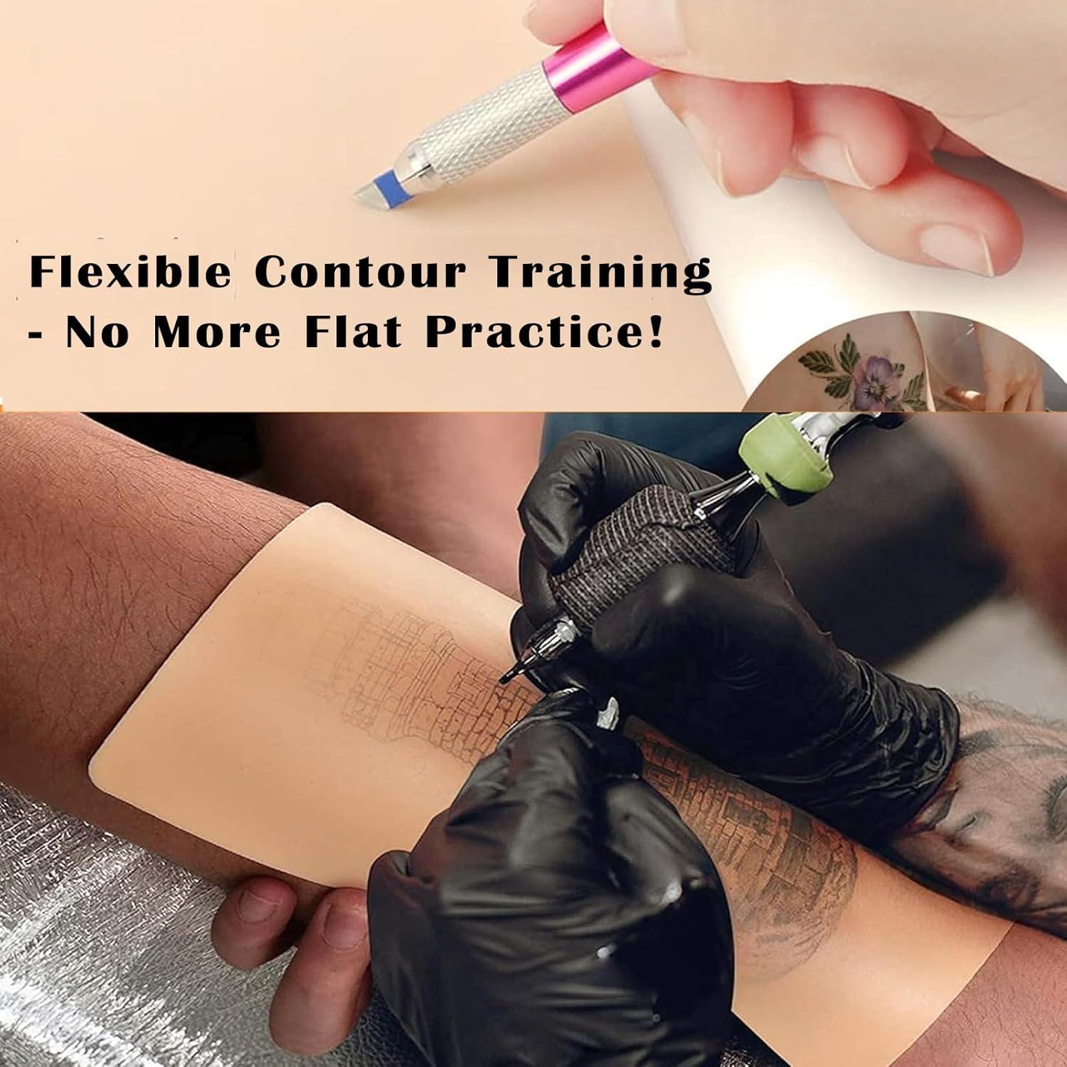 Piel de Práctica para Tatuaje Urknall 10pcs 1.3mm Doble Cara