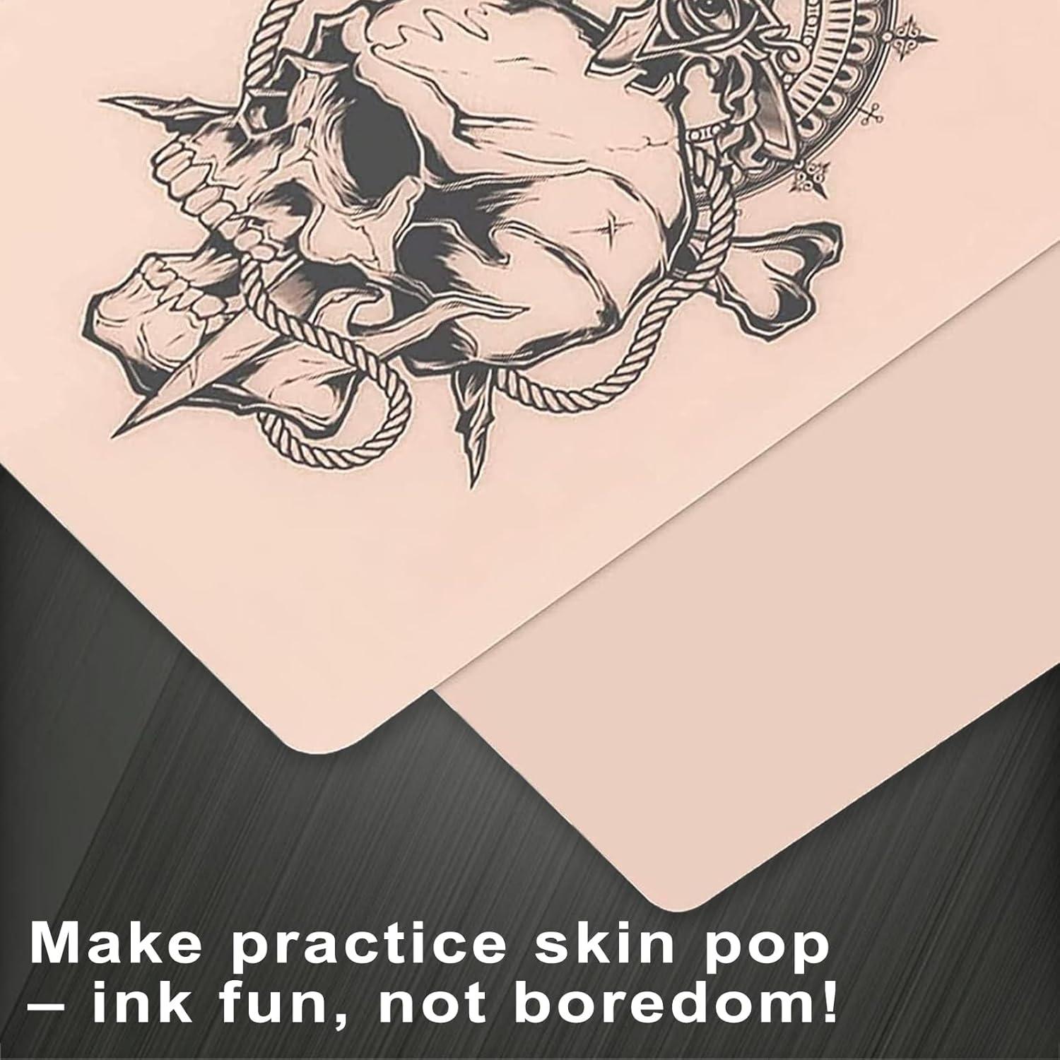 Piel de Práctica para Tatuaje Urknall 10pcs 1.3mm Doble Cara